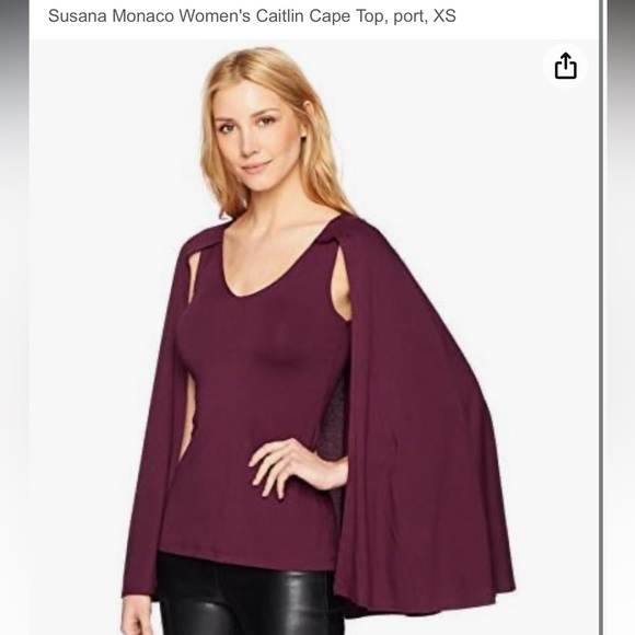 Susan Manaco cape blouse - Picture 2 of 6